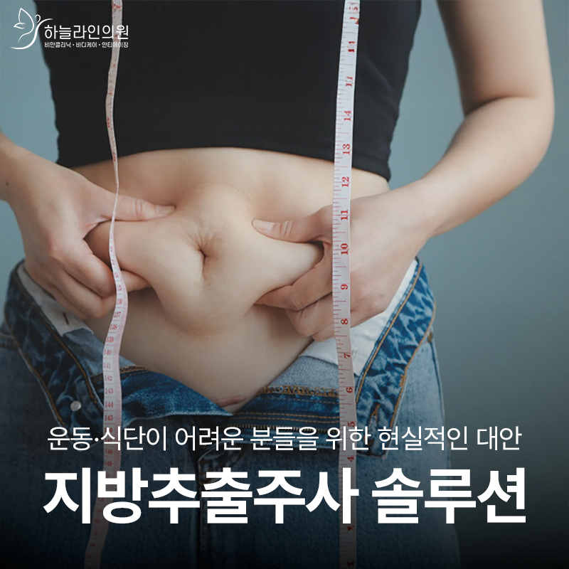 뱃살 지방추출주사 솔루션
