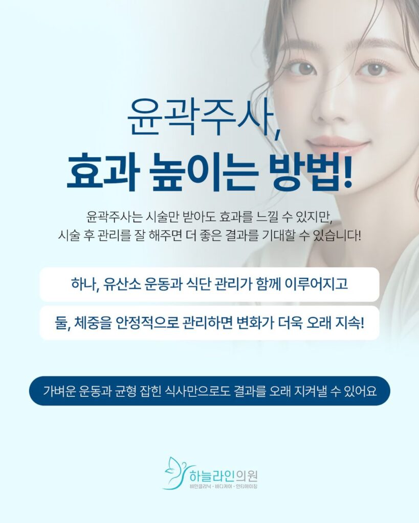 윤곽주사 효과 증대방안