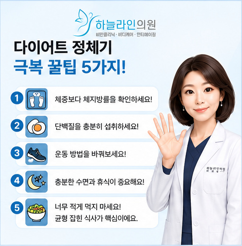 다이어트정체기극복방법5가지